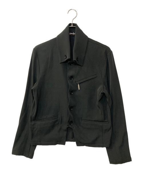 NO ID.（ノーアイディー）NO ID. (ノーアイディー) ZIPショートJKT チャコールグレー サイズ:2の古着・服飾アイテム