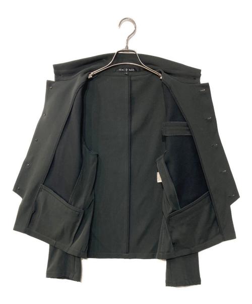 NO ID.（ノーアイディー）NO ID. (ノーアイディー) ZIPショートJKT チャコールグレー サイズ:2の古着・服飾アイテム
