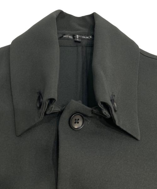 NO ID.（ノーアイディー）NO ID. (ノーアイディー) ZIPショートJKT チャコールグレー サイズ:2の古着・服飾アイテム