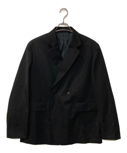 LOEFF（ロエフ）LOEFF (ロエフ) ギャバジン ボックス ジャケット ブラック サイズ:1の古着・服飾アイテム