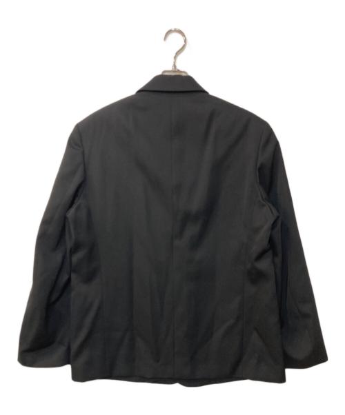 LOEFF（ロエフ）LOEFF (ロエフ) ギャバジン ボックス ジャケット ブラック サイズ:1の古着・服飾アイテム