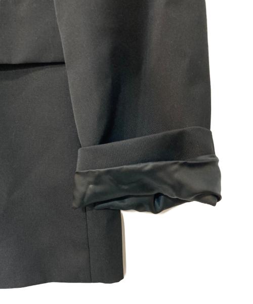 LOEFF（ロエフ）LOEFF (ロエフ) ギャバジン ボックス ジャケット ブラック サイズ:1の古着・服飾アイテム