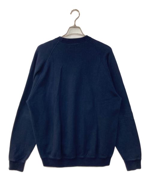 Graphpaper（グラフペーパー）Graphpaper (グラフペーパー) LOOPWHEELER (ループウィラー) Raglan Sweat ラグランスウェット ネイビー サイズ:1の古着・服飾アイテム