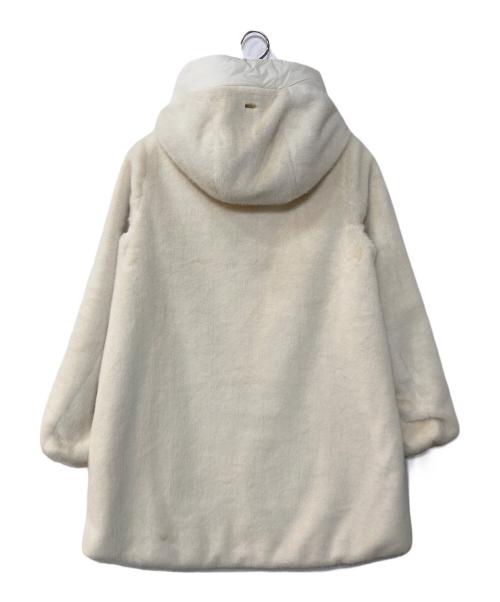 HERNO（ヘルノ）HERNO (ヘルノ) ファーコート ホワイト サイズ:14YEARSの古着・服飾アイテム