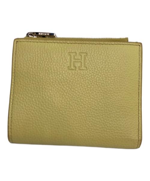 HIROFU（ヒロフ）HIROFU (ヒロフ) ピウメノ 二つ折り財布 レザー コンパクトウォレット ポメロの古着・服飾アイテム