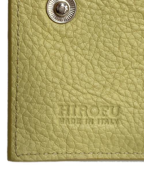 HIROFU（ヒロフ）HIROFU (ヒロフ) ピウメノ 二つ折り財布 レザー コンパクトウォレット ポメロの古着・服飾アイテム