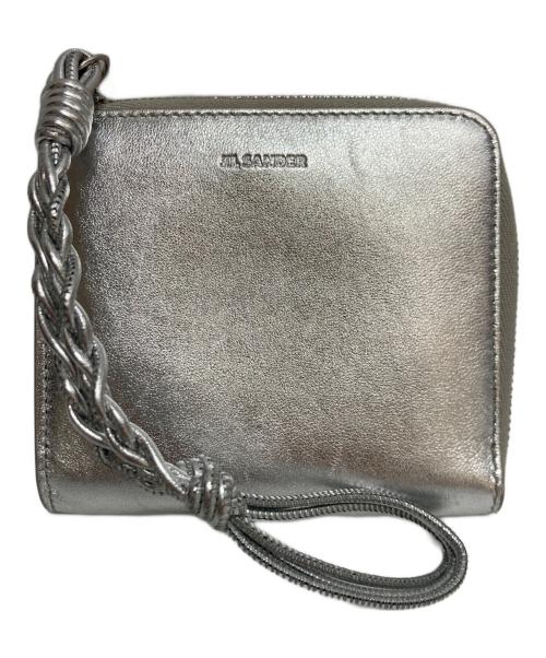 JIL SANDER（ジルサンダー）JIL SANDER (ジルサンダー) クレジットカード パース タングル シルバーの古着・服飾アイテム