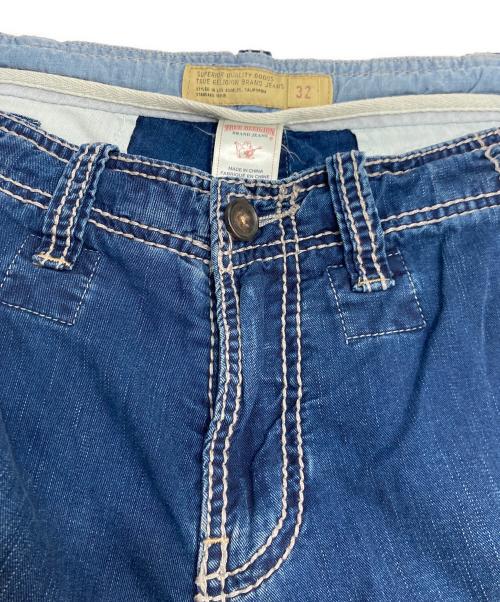 TRUE RELIGION（トゥルー レリジョン）TRUE RELIGION (トゥルー レリジョン) Commander Big T Cargo Short インディゴ サイズ:32の古着・服飾アイテム