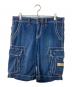 TRUE RELIGION（トゥルー レリジョン）の古着「Commander Big T Cargo Short」｜インディゴ