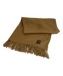 JOHNSTONS OF ELGIN（ジョンストンズ オブ エルガン）の古着「カシミヤストール」｜ブラウン