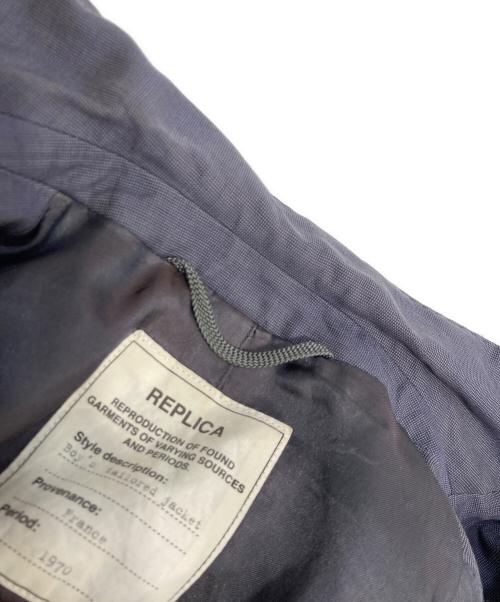 Maison Margiela（メゾンマルジェラ）Maison Margiela (メゾンマルジェラ) レプリカ ボーイズ テーラードジャケット ブルー サイズ:36の古着・服飾アイテム
