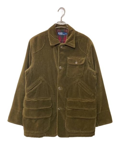 POLO RALPH LAUREN（ポロ・ラルフローレン）POLO RALPH LAUREN (ポロ・ラルフローレン) コーデュロイハンティングジャケット カーキ サイズ:Mの古着・服飾アイテム