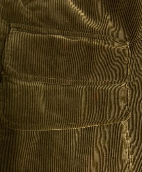 POLO RALPH LAUREN（ポロ・ラルフローレン）POLO RALPH LAUREN (ポロ・ラルフローレン) コーデュロイハンティングジャケット カーキ サイズ:Mの古着・服飾アイテム