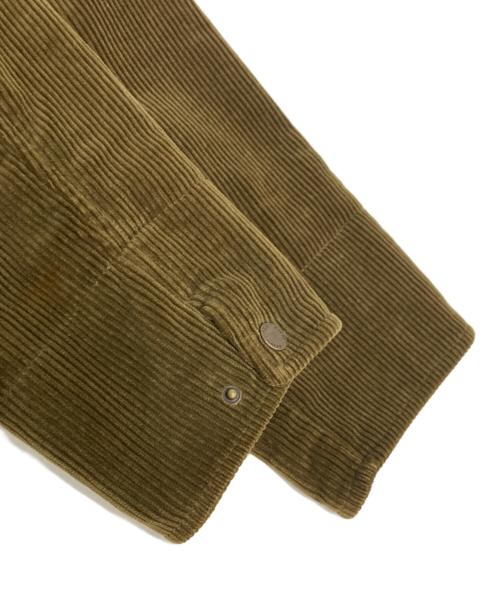 POLO RALPH LAUREN（ポロ・ラルフローレン）POLO RALPH LAUREN (ポロ・ラルフローレン) コーデュロイハンティングジャケット カーキ サイズ:Mの古着・服飾アイテム