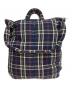 COMME des GARCONS HOMME (コムデギャルソン オム) ウール ヘルメットバッグ ネイビー：12000円