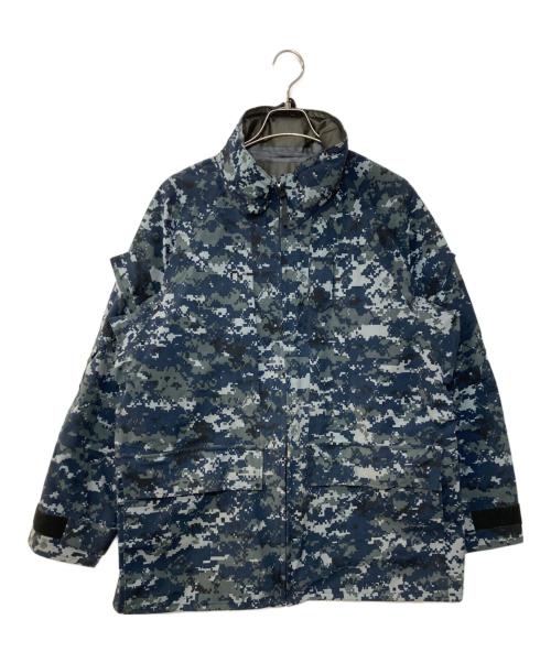 U'S NAVY（ユーエスネイビー）U'S NAVY (ユーエスネイビー) デジカモミリタリージャケット ネイビー サイズ:Lの古着・服飾アイテム