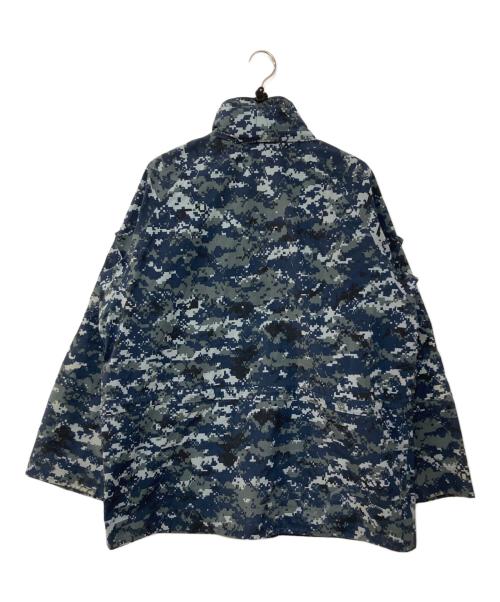 U'S NAVY（ユーエスネイビー）U'S NAVY (ユーエスネイビー) デジカモミリタリージャケット ネイビー サイズ:Lの古着・服飾アイテム