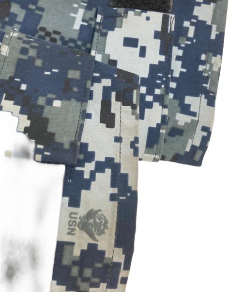 U'S NAVY（ユーエスネイビー）U'S NAVY (ユーエスネイビー) デジカモミリタリージャケット ネイビー サイズ:Lの古着・服飾アイテム