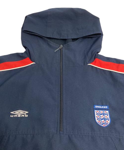 UMBRO（アンブロ）UMBRO (アンブロ) ナイロンアノラックパーカー ネイビー サイズ:Mの古着・服飾アイテム