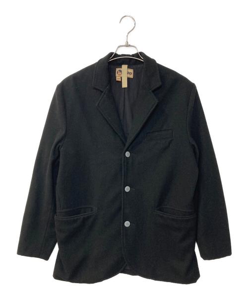 NIGEL CABOURN LYBRO（ナイジェルケーボン ライブロ）NIGEL CABOURN LYBRO (ナイジェルケーボン ライブロ) ウールナイロン 3Bジャケット ブラック サイズ:50の古着・服飾アイテム