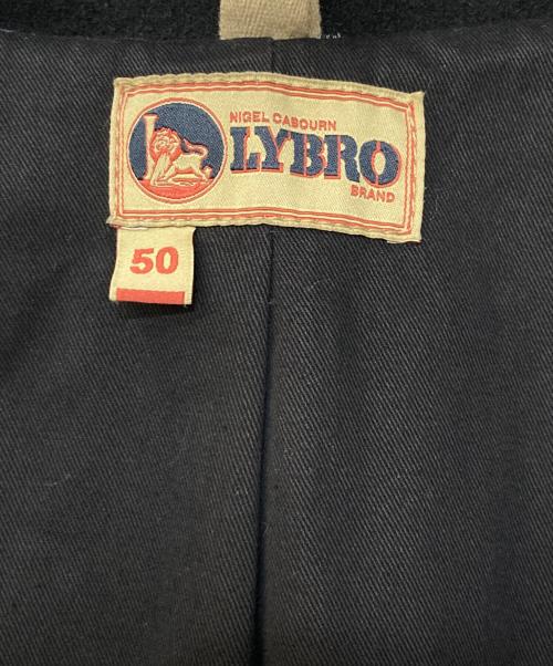 NIGEL CABOURN LYBRO（ナイジェルケーボン ライブロ）NIGEL CABOURN LYBRO (ナイジェルケーボン ライブロ) ウールナイロン 3Bジャケット ブラック サイズ:50の古着・服飾アイテム