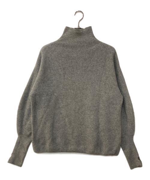BATONER（バトナ―）BATONER (バトナ―) CASHMERE FOX HIGH NECK TUNIC カシミヤ フォックス ハイネック チュニック グレー サイズ:1の古着・服飾アイテム