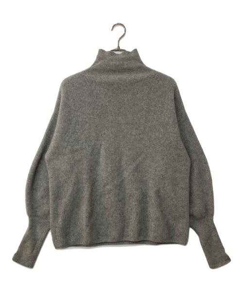 BATONER（バトナ―）BATONER (バトナ―) CASHMERE FOX HIGH NECK TUNIC カシミヤ フォックス ハイネック チュニック グレー サイズ:1の古着・服飾アイテム