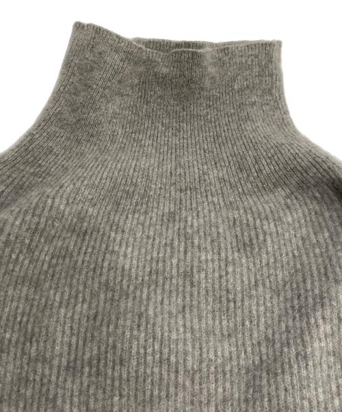 BATONER（バトナ―）BATONER (バトナ―) CASHMERE FOX HIGH NECK TUNIC カシミヤ フォックス ハイネック チュニック グレー サイズ:1の古着・服飾アイテム