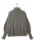 BATONER (バトナ―) CASHMERE FOX HIGH NECK TUNIC カシミヤ フォックス ハイネック チュニック グレー サイズ:1：12000円