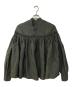 SCYE（サイ）の古着「Organic Linen Tuck Half Placket Shirts/Linen Cambric Tucked Bloese」｜グリーン
