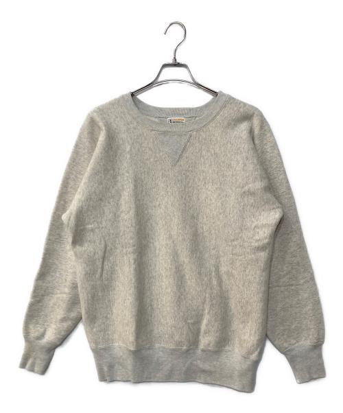 Champion（チャンピオン）Champion (チャンピオン) 1stパテントモデル クルーネック スウェットシャツ グレー サイズ:Lの古着・服飾アイテム