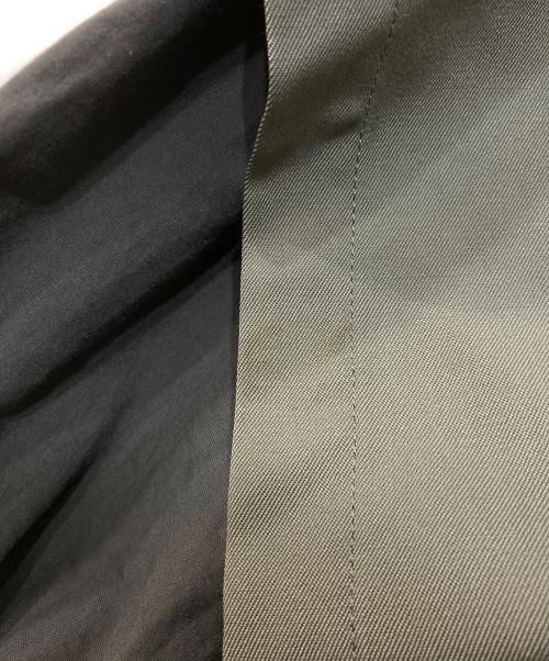 G.V.G.V（ジーヴィージーヴィー）G.V.G.V (ジーヴィージーヴィー) ポンチョレイヤードコート/PONCHO LAYERED COAT グリーン サイズ:34の古着・服飾アイテム