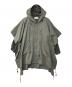 G.V.G.V（ジーヴィージーヴィー）の古着「ポンチョレイヤードコート/PONCHO LAYERED COAT」｜グリーン