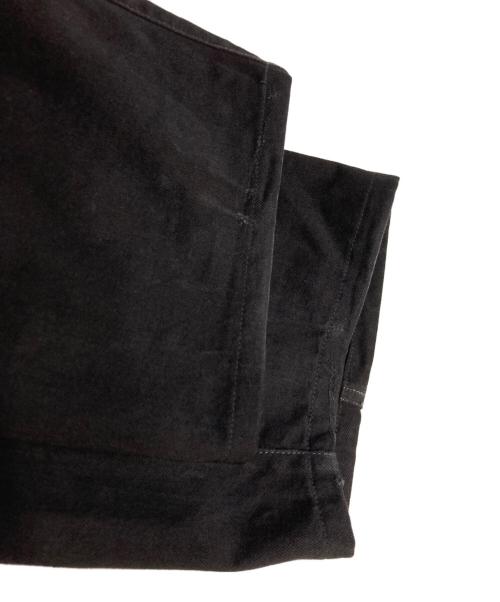 LEMAIRE（ルメール）LEMAIRE (ルメール) TWISTED BELTED PANTS ベルトデニムパンツ ブラック サイズ:Lの古着・服飾アイテム