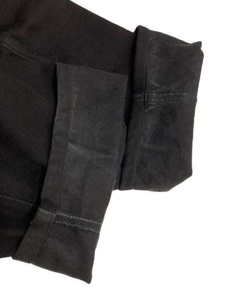 LEMAIRE（ルメール）LEMAIRE (ルメール) TWISTED BELTED PANTS ベルトデニムパンツ ブラック サイズ:Lの古着・服飾アイテム