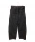 LEMAIRE (ルメール) TWISTED BELTED PANTS ベルトデニムパンツ ブラック サイズ:L：40000円