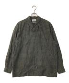 Marvine Pontiak Shirt Makersマーヴィンポンティアックシャツメイカーズ）の古着「Relaxed B.D. SH」｜ブラック