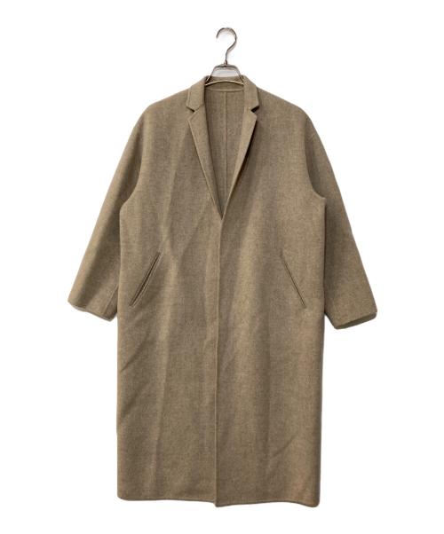 Plage（プラージュ）Plage (プラージュ) ハミルトンノーカラーコート ベージュ サイズ:38の古着・服飾アイテム
