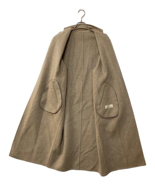 Plage（プラージュ）Plage (プラージュ) ハミルトンノーカラーコート ベージュ サイズ:38の古着・服飾アイテム