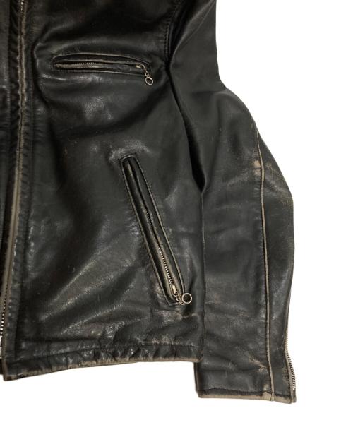 Schott（ショット）Schott (ショット) ライナー付きシングルライダースジャケット ブラック サイズ:36の古着・服飾アイテム
