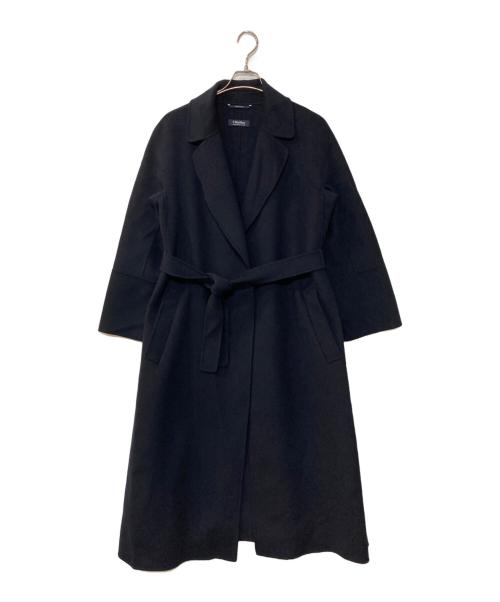 'S Max Mara（エスマックスマーラ）'S Max Mara (エスマックスマーラ) CUCITO A MANO ウールガウンコート ネイビー サイズ:42の古着・服飾アイテム