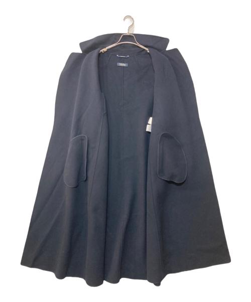 'S Max Mara（エスマックスマーラ）'S Max Mara (エスマックスマーラ) CUCITO A MANO ウールガウンコート ネイビー サイズ:42の古着・服飾アイテム