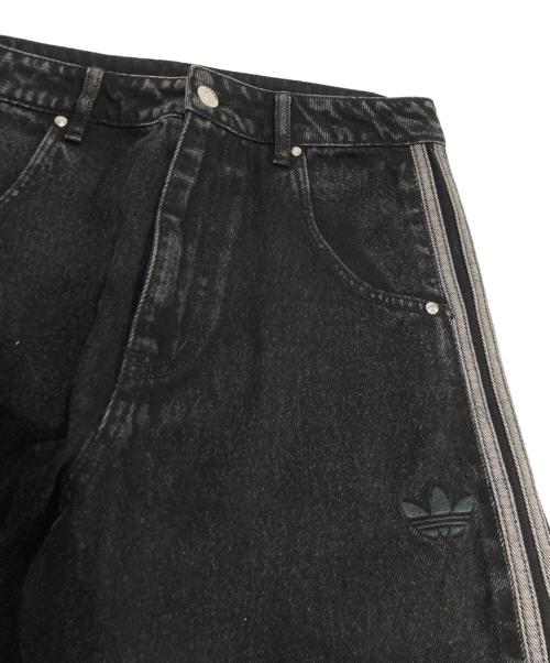 adidas（アディダス）adidas (アディダス) DENIM FB PT トゥルーブラックデニム ブラック サイズ:28の古着・服飾アイテム