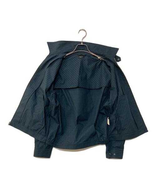 UNUSED（アンユーズド）UNUSED (アンユーズド) チェック柄ブルゾンジャケット グリーン サイズ:2の古着・服飾アイテム