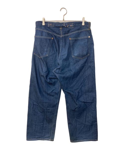 A.PRESSE（アプレッセ）A.PRESSE (アプレッセ) Washed Wide Denim Pants インディゴ サイズ:30/30の古着・服飾アイテム