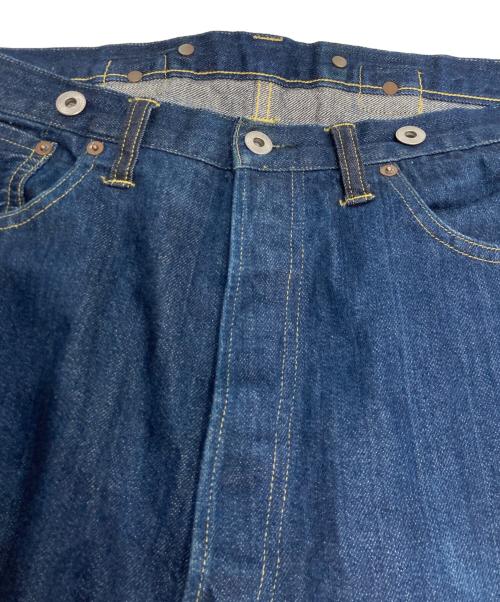 A.PRESSE（アプレッセ）A.PRESSE (アプレッセ) Washed Wide Denim Pants インディゴ サイズ:30/30の古着・服飾アイテム
