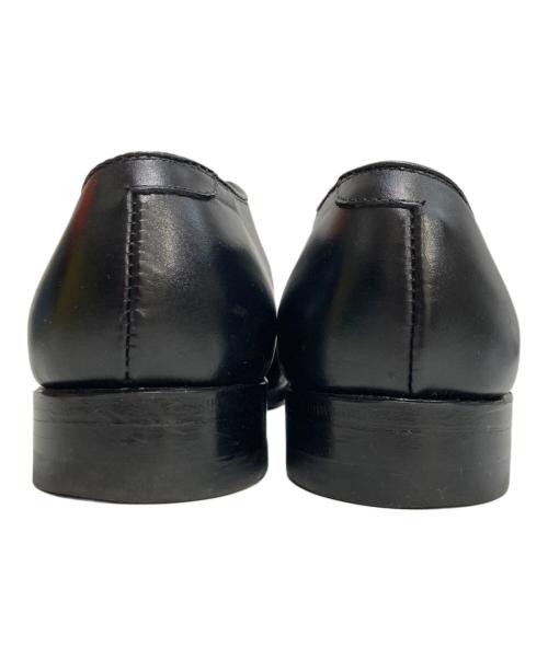 Alden（オールデン）ALDEN (オールデン) UNITED ARROWS (ユナイテッドアローズ) ブラックスカーフプレーントゥシューズ ブラック サイズ:7Dの古着・服飾アイテム