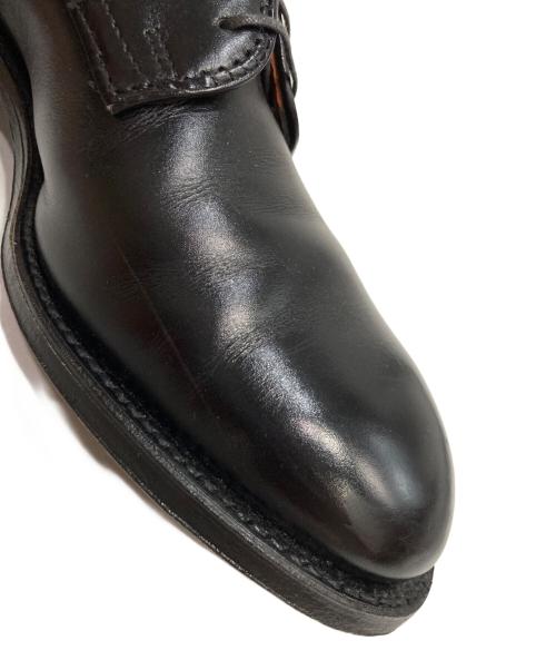 Alden（オールデン）ALDEN (オールデン) UNITED ARROWS (ユナイテッドアローズ) ブラックスカーフプレーントゥシューズ ブラック サイズ:7Dの古着・服飾アイテム
