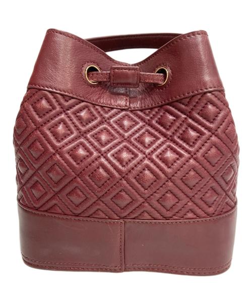 TORY BURCH（トリーバーチ）TORY BURCH (トリーバーチ) ショルダーバッグ バーガンディーの古着・服飾アイテム