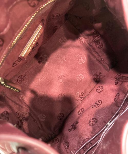 TORY BURCH（トリーバーチ）TORY BURCH (トリーバーチ) ショルダーバッグ バーガンディーの古着・服飾アイテム